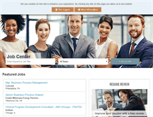 Tablet Screenshot of jobs.aiim.org